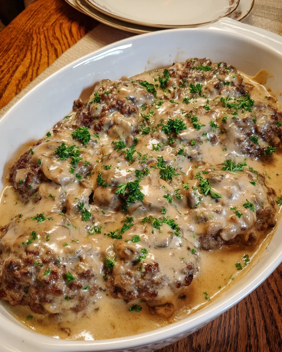 Simple Satisfaction: Amish Hamburger Steak Bake, Your New Weeknight Hero