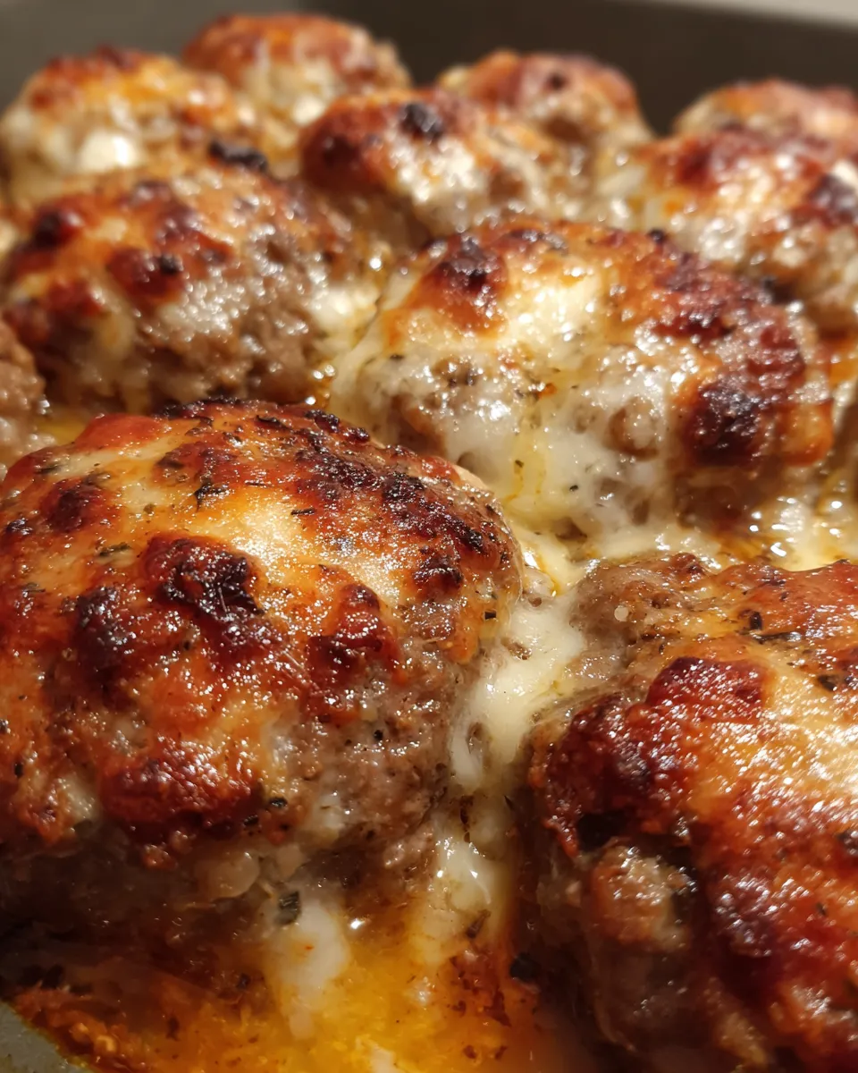 The Ultimate Comfort Food: Cheesy Baked Meat Patties